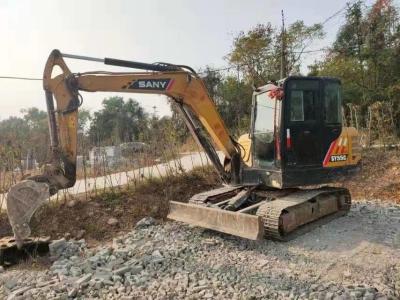 China 0,21 toneladas usadas Cbm SY55C Mini Hydraulic Crawler de Second Hand 5 del excavador de SANY en venta