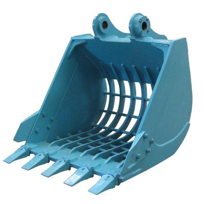 China Tough  Excavator Spare Parts Reliable Durable Skeleton Bucket for sale