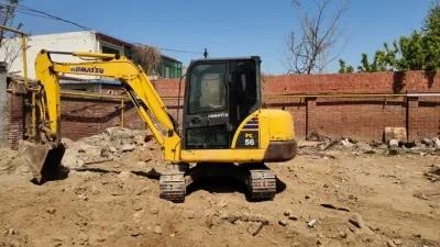 China CE Used Komatsu Excavator 3 Tons 5 Tons 6 Tons PC56-7 Mini Excavator for sale