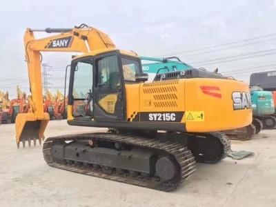 China 20t Used SANY Excavator Sy215c Second Hand Excavator 0.93m3 Bucket  Sy235c for sale
