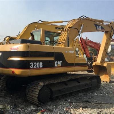 China CAT 320B Used Caterpillar Excavator For Construction Works 20 Ton Operating Weight for sale