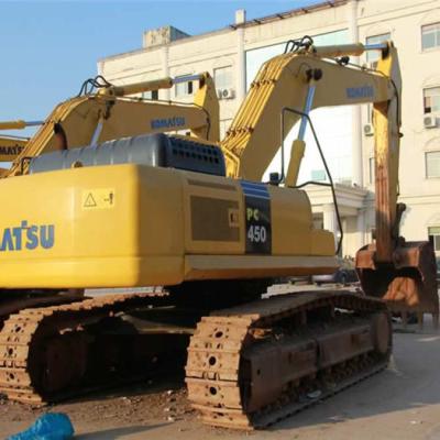 China Second Hand Utility Excavator Hydraulic Digger Komatsu PC450-7 for sale