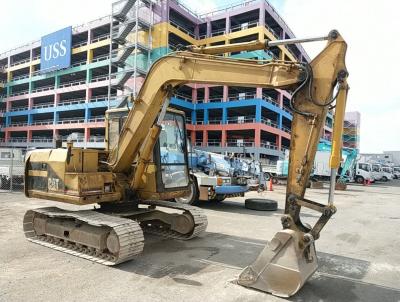 China 307 Mini excavadora Caterpillar usada excavadora hidráulica sobre orugas de 7 toneladas en venta
