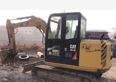 China Mini  Used Caterpillar Excavator With CE Certification 305.5e for sale