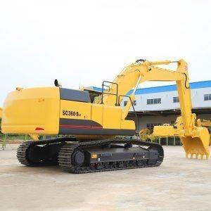 China 36 Ton Heavy Duty Excavator Industrial Crawler Excavator SC360.9 for sale