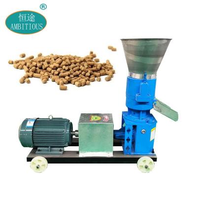 China Aminmal feed making crumbled machine for chicken feed production equipment small poultry fish catfish animal feed pellet machine for sale