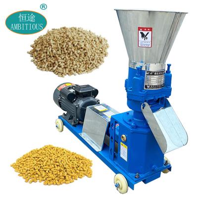 China Aminmal Animal Feed Pet Feed Processing Machinery Making Machines Pellet Extruder Maker Fish Feed Pellet Floating Machine for sale