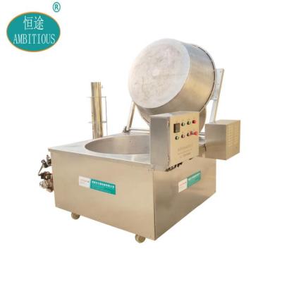 China Making Snacks And Fried Food Semi-Automatic Diesel Deep Fryer /Gas Deep Fryers /Batch Stir Fryers For Fried Snacks Food Factory Price For Sale for sale