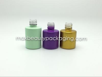 China powder coating gel polish bottle thick and strong coating high quality nail polish packaging environment friendly for sale
