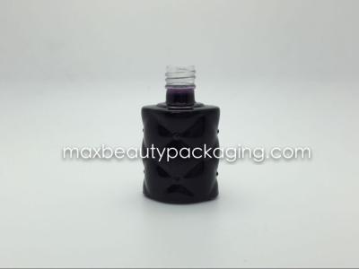 China UV powder coating gel polish bottle double coating gel polish bottle nail polish packaging gel polish bottle cap brush for sale