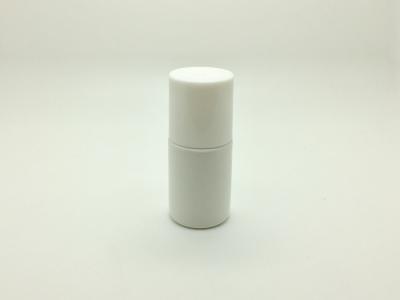 China white powder coating gel polish bottle thick tough coating 12ml round straight gel polish bottle nail polish packaging for sale