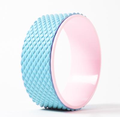 China Foam Roller Yoga Wheel For Back Pain, Back Massager Dharma Yoga Wheel with Massage for sale
