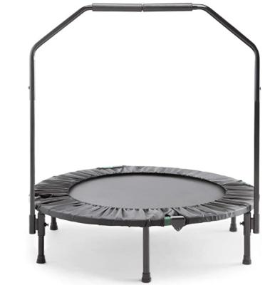 China best fitness trampoline with handle, fitness trampoline with bar, foldable fitness trampoline for sale