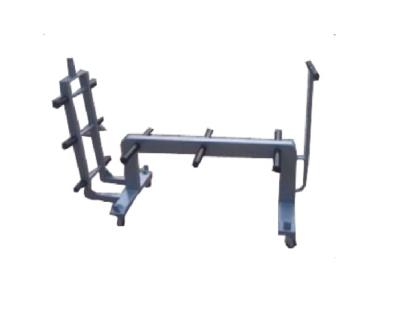 China movable weight plates rack with wheels, barbell weight plate rack, weight plates rack for sale