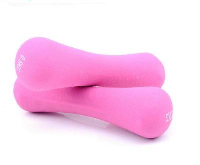 China dumbbell set for ladies, Hand Weights with Non-Slip Grip, women's dumbbells 2kg for sale