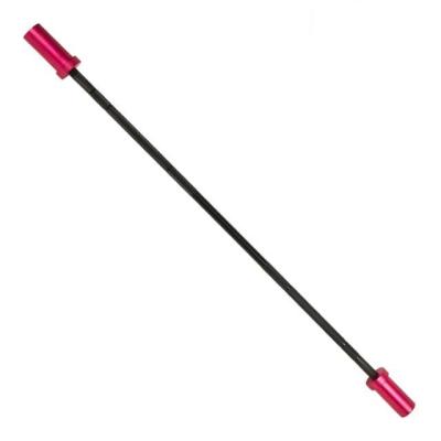 China kids weightlifting barbells, 40lb capacity kids training barbell bars, 130cm straight barbell bar for kids for sale
