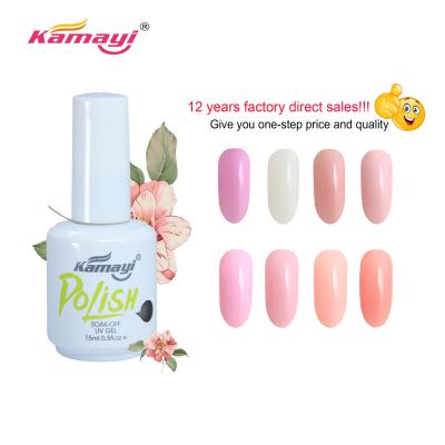 China Soft Gel Nail Polish Private Label Products UV Gel Colors Gel Polish Nail for sale