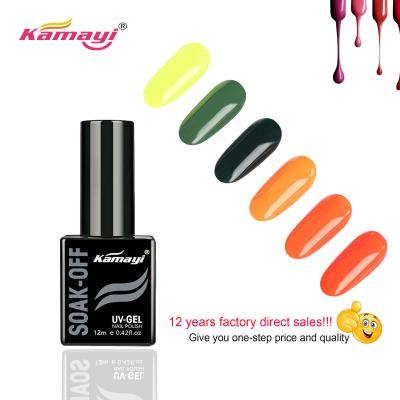 China 12ml No Shrinkage UV Soak Off Color Gel Polish for sale