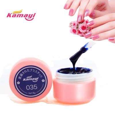 China 48 Colors Easy Soak Off UV Resin 8ML Nail Gel Paints for sale