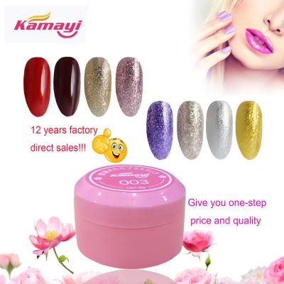 China 8ML Nature Resin 48 Colors Three Step Nail Gel Paints for sale