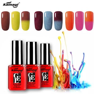 China color de la temperatura 12ml que cambia esmalte de uñas ULTRAVIOLETA del gel en venta