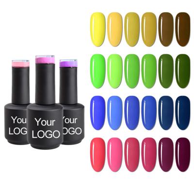 Chine Polonais UV en trois étapes de gel de couleur de marque de distributeur de vernis à ongles de gel à vendre