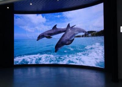 China Commercial P1.66 Indoor HD LED Display Fine Pitch Shaped Screen Lightweight for sale