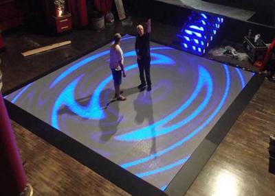 China Anti Skid Waterproof Led Dance Floor Panels , P10 Twinkling Led Floor Display for sale