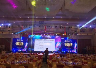 China 16bit Gray Scale Led Giant Screen , P3 9 Led Screens For Events Silent Operation for sale