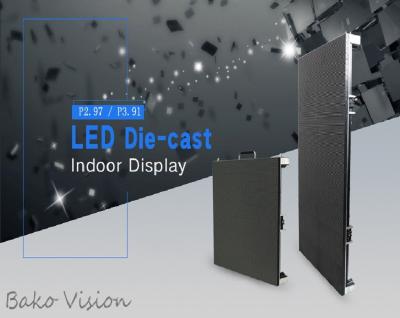 China P2.97mm Indoor Led Display High Resolution High Refresh Rate Video Wall Wide Viewing Angle for Event Shopping Mall for sale
