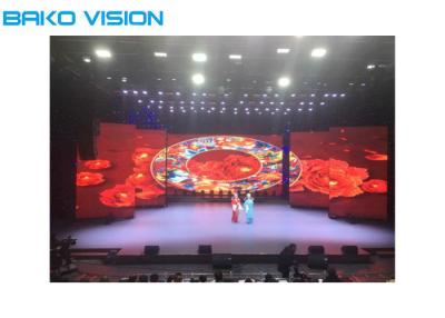 China Stage Outdoor Video Display Screens 6000 Nits 1920Hz With Hanging Beam Installation for sale
