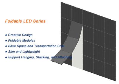 중국 네이션스타 LED와 폴드형 초박형 경량의 P7.8 LED 디스플레이 판매용