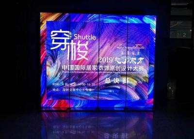 China Painéis conduzidos internos móveis da tela de exposição do cartaz para anúncios no centro de compra à venda