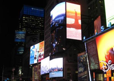 China Concave Nationstar Outdoor Fixed LED Display Ad Panels P8  High Brightness for sale