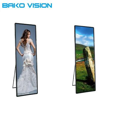 China Aluminum Panel Material Led Poster Screen P2.5 Ultralight High Definition For Advertising for sale