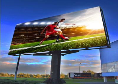 China Full Color Outdoor Fixed LED Display Screen P6mm Billboard 6500cd/sqm Brightness for sale