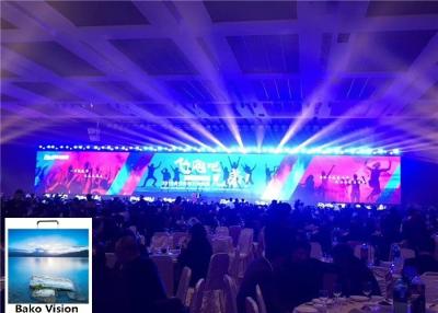 China 6000 Nits Brightness Led Screen Stage Backdrop , P4.81 Video Wall Led Display IP65 for sale
