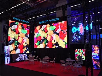 China 1200 Nits Brightness Indoor Rental LED Display Full Color With Nationstar LED Lamp for sale