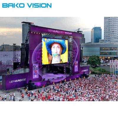China Full Color SMD Led Backdrop Screen Rental P3.91 P4.81 160 Degree Viewing Angle for sale