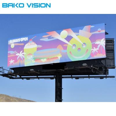 China IP67 Outdoor Led Digital Signage Full Color High Brightness Fast Lock Front Service for sale