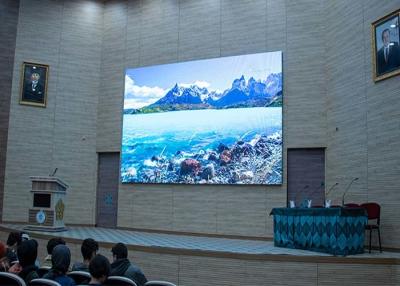 China pantalla LED fija interior de la resolución 4K para la sala de reunión/estación de supervisión montada en venta