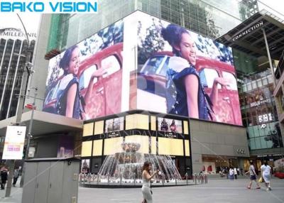 China P10 Waterproof Fixed Led Billboard , Led Digital Display TV Wall For Building Advertising for sale
