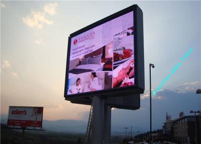 China 6500 pantalla LED al aire libre del alto brillo P4 P5 de los liendres para HD que hace publicidad de la muestra de la pantalla LED en venta