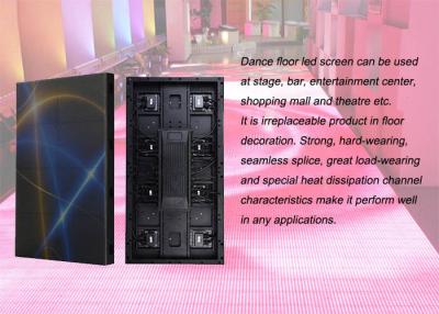 China Active LED Dancing Floor Interactive Screen IP65 Waterproof Front Service for sale