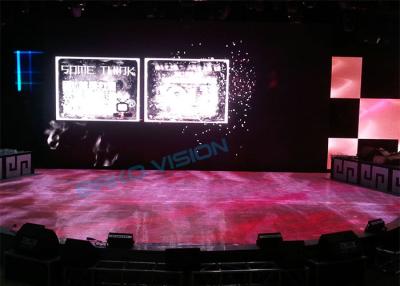 China P3.92mm Interactive LED Dance Floor Indoor Full Color Led Display For Stage Easy Installation for sale