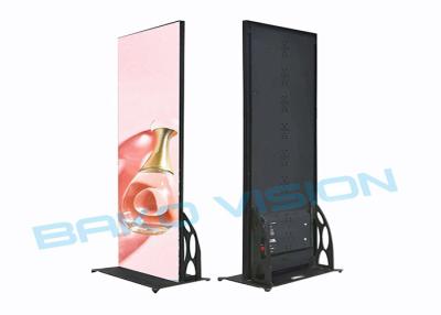 China Floor Standing Indoor LED Poster P2.5 640X1920mm Energy Saving Extremely Thin / Light for sale