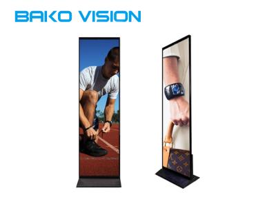 China Led Poster Screen P2.5 Portable Digital Signage For Shop Window Advertising for sale