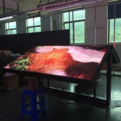 China Wide Viewing Angle Outdoor Fixed LED Display Robust Steel Street Side Double-sided LED Screen for sale