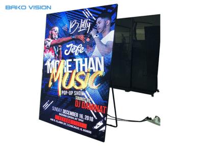 China 28kg per unit Movable P2.5 Indoor Led Poster for ads in Shopping Centre for sale