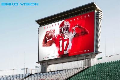 중국 야외 주도하는 빌보드 디지털 LED 디스플레이 정전기 큰 화면 네이션스타 P10 SMD OHH 광고 득점게시판 판매용